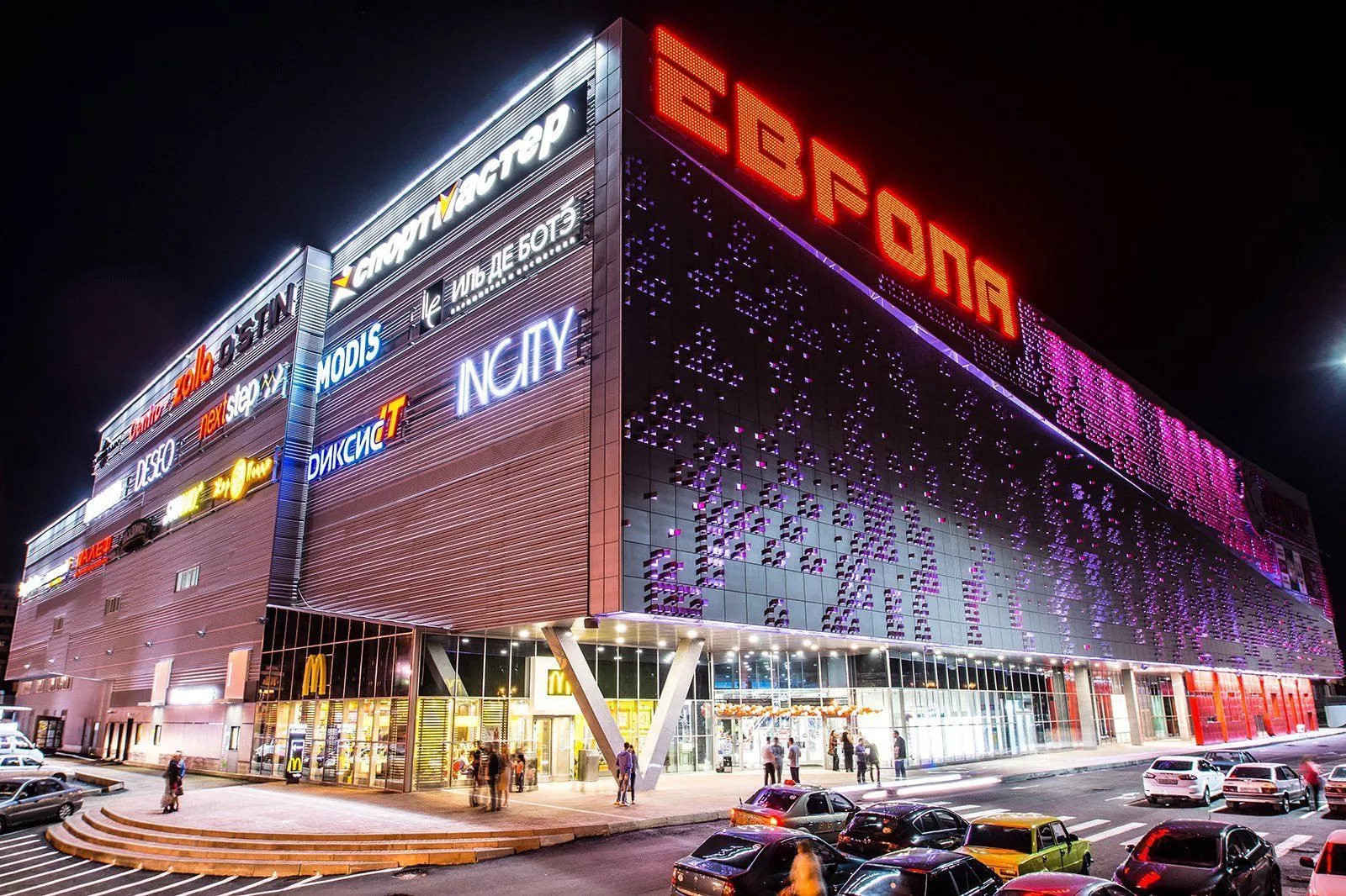 Лазерное сканирование «ТРЦ «Европа» в  Нижнем Новгороде